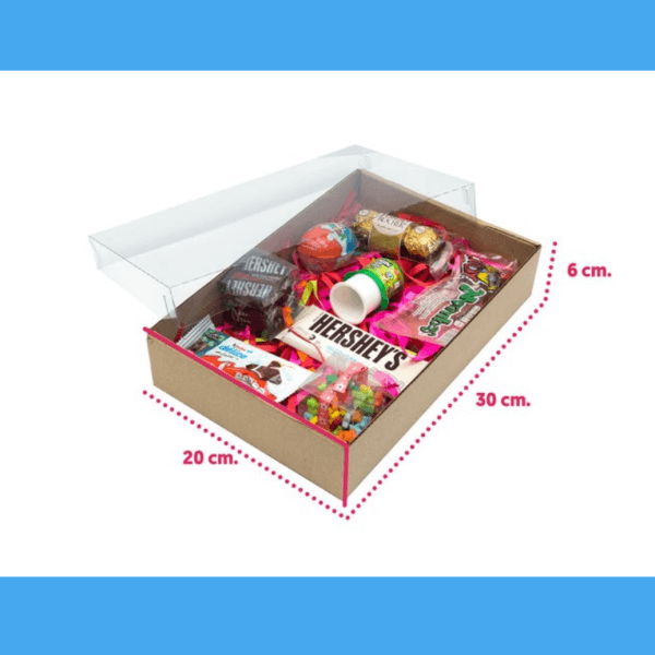 Multipurpose Rectangular Cardboard Tray - Recycled Material